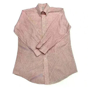 NWOT Brooks Brothers Button Down Dress Shirt Size 15 1/2 Slim Fit